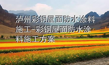瀘州彩鋼屋面防水涂料施工-彩鋼屋面防水涂料施工方案